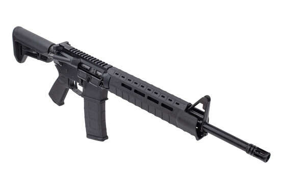 EWS Patrol Rifle features a delta ring and A2 front sight post